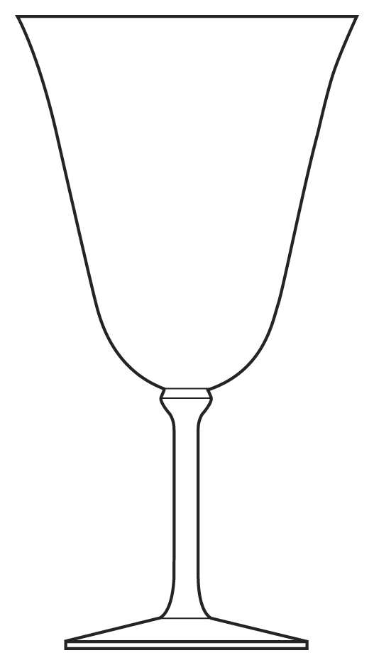 355 (Non-Optic) Water Goblet by Bryce-1