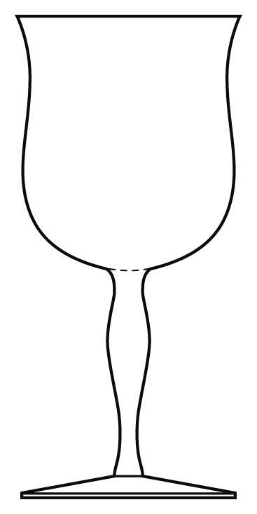370 Water Goblet by Bryce-1
