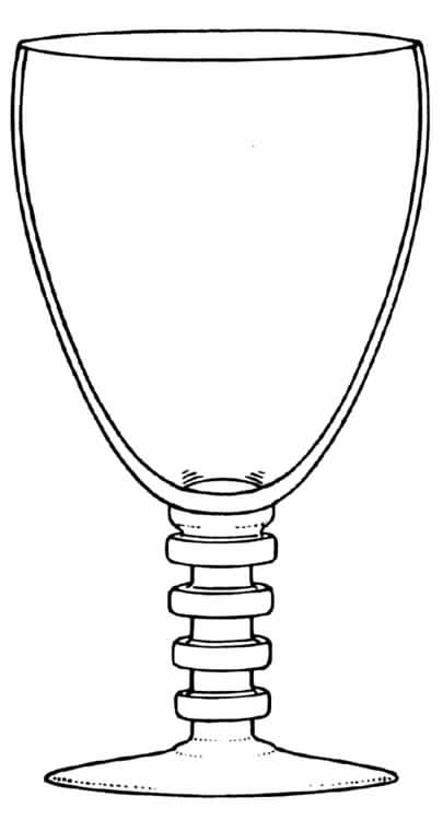 657-670 Water Goblet by Bryce-1