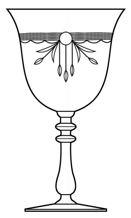 784-2 Water Goblet by Bryce-1