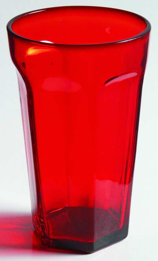 Antique Ruby Flat Juice Glass by Bryce-1