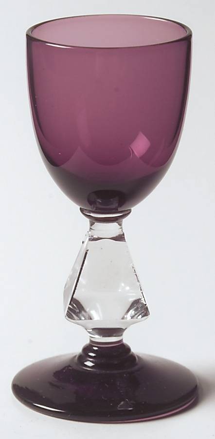 Aquarius Amethyst Cordial Glass by Bryce-1