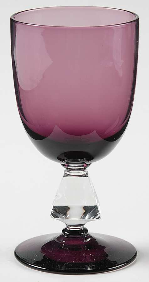Aquarius Amethyst Wine Glass by Bryce-1