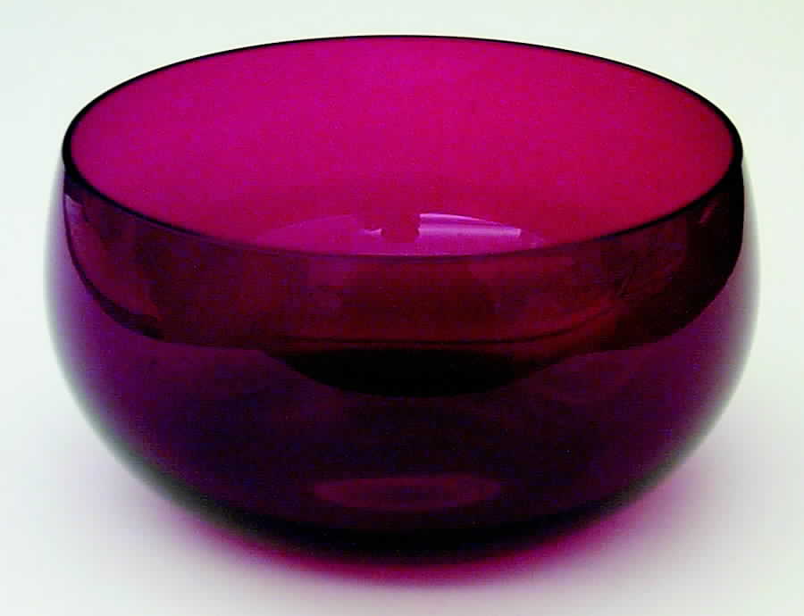 Aquarius Ruby Finger Bowl by Bryce-1