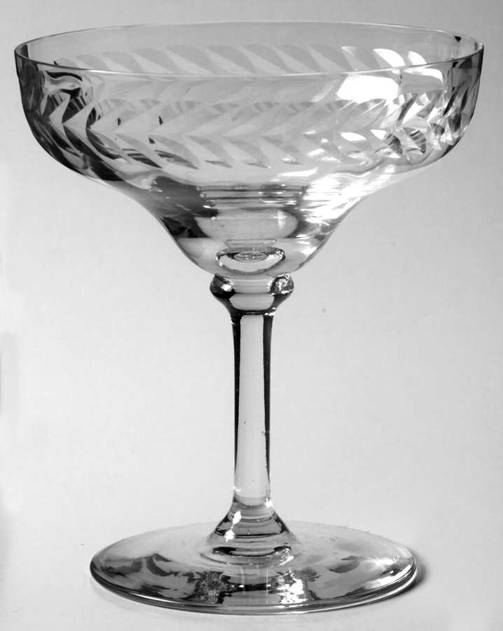 Laurel (Non Optic, Stem 285) Champagne/Tall Sherbet by Bryce-1