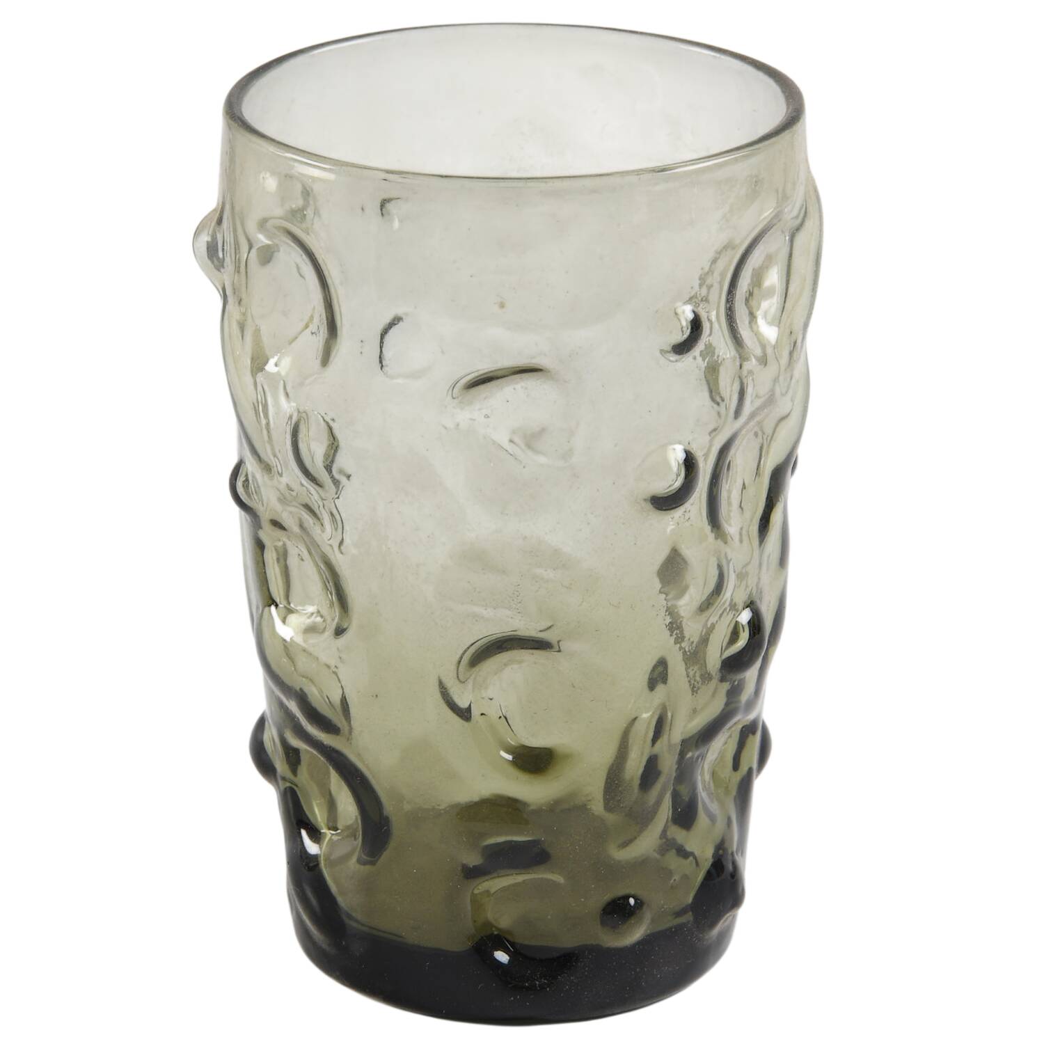 El Rancho Dusk (Smokey Green) Flat Juice Glass by Bryce-1