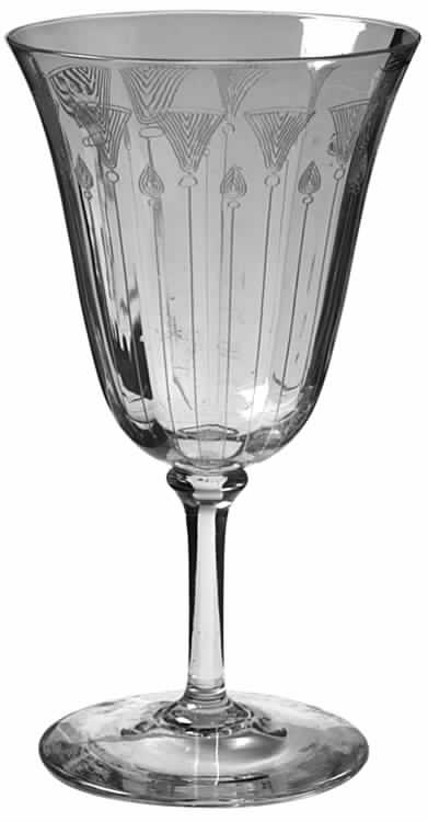 Etch 410  Water Goblet by Bryce-1