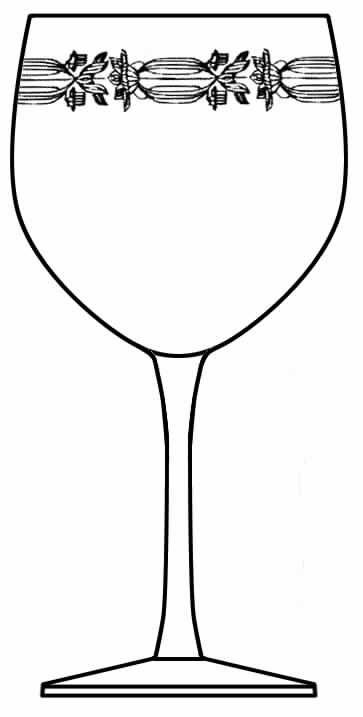 Etch 425 Water Goblet by Bryce-1