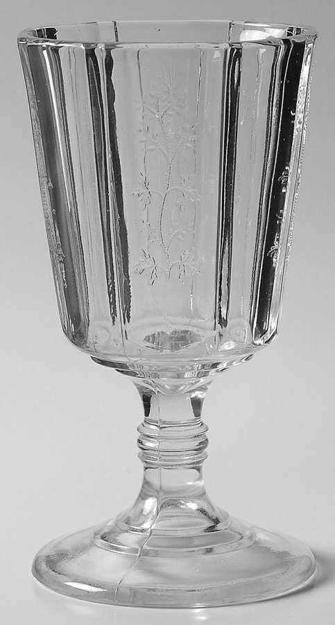 Sprig Water Goblet by Bryce-1