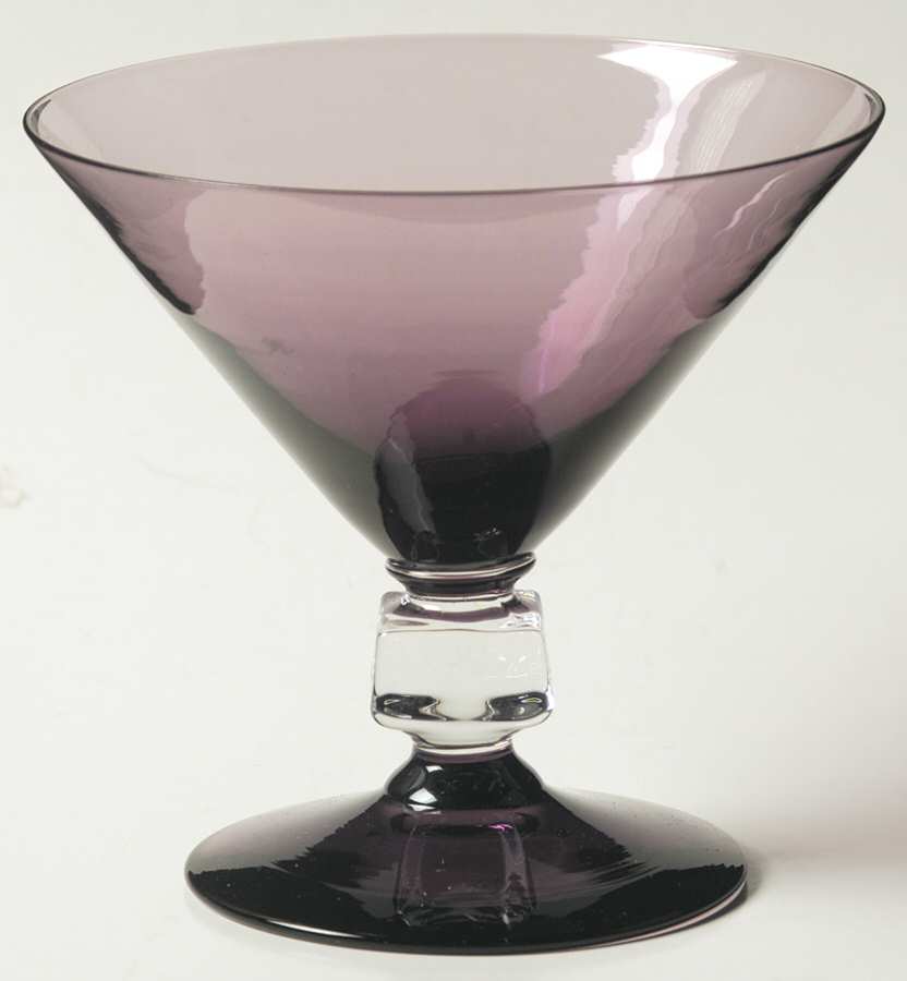 Wilmington Purple (Stem 945) Champagne/Tall Sherbet by Bryce-1