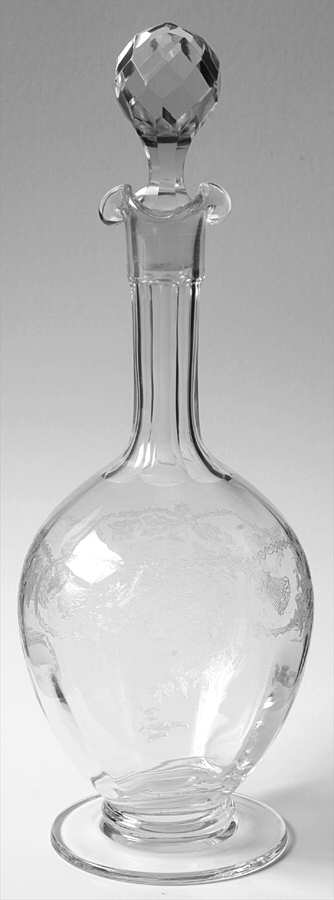 Thistle Decanter & Stopper by Bohemia Crystalex-1