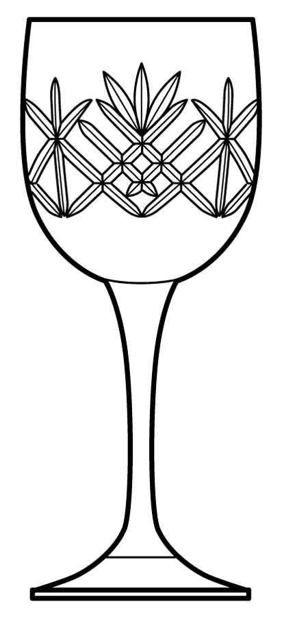Concerto Water Goblet by Bohemia Crystalex-1