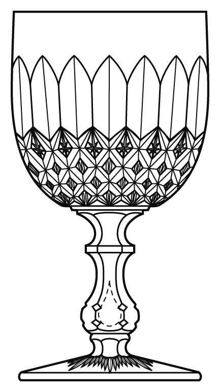 Libourne Water Goblet by Baccarat-1