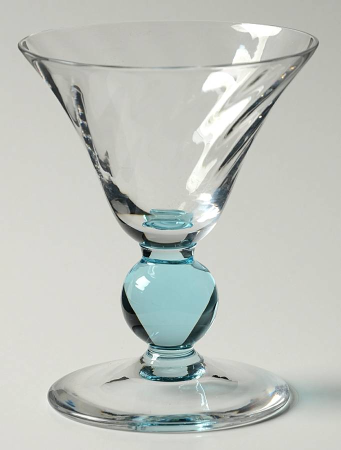 Apollo Cerulean (Blue Stem, Swirl Optic) Liquor Cocktail by Bryce-1