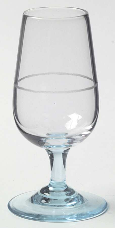 Continental Cerulean Blue Wine Glass by Bryce-1