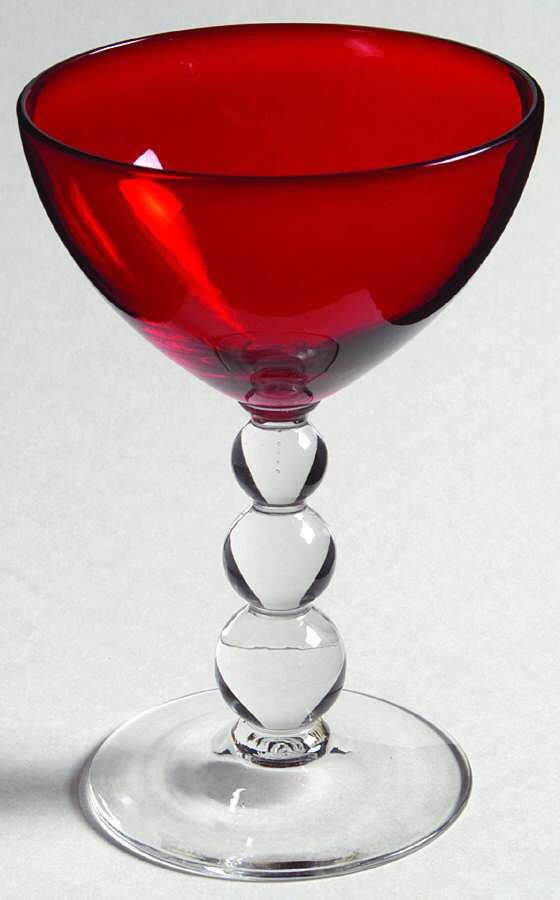 Aristocrat Ruby Champagne/Tall Sherbet by Bryce-1