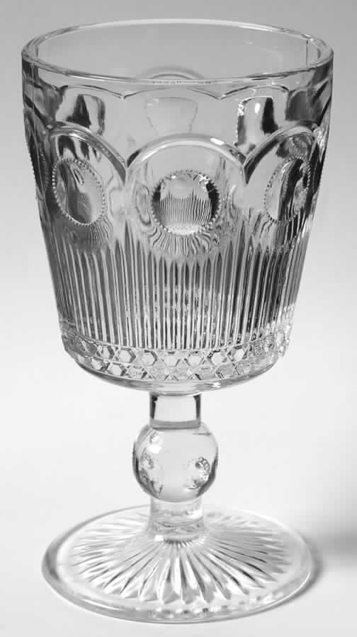 St Genevieve Clear (No Trim) Water Goblet by Bartlett Collins-1
