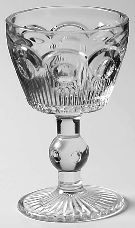 St Genevieve Clear (No Trim) Wine Glass by Bartlett Collins-1