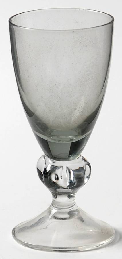 Kristine Smoke Cordial Glass by Brodegaard-1