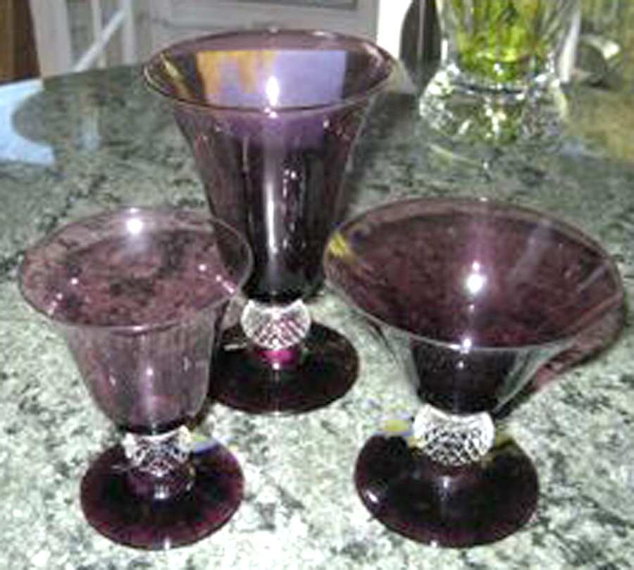 Theodora Amethyst Wine Glass by Bryce-1