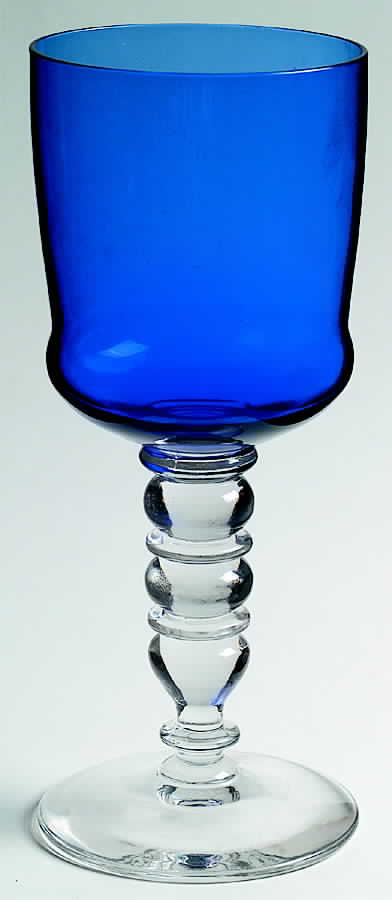625 Cobalt Blue Water Goblet by Bryce-1