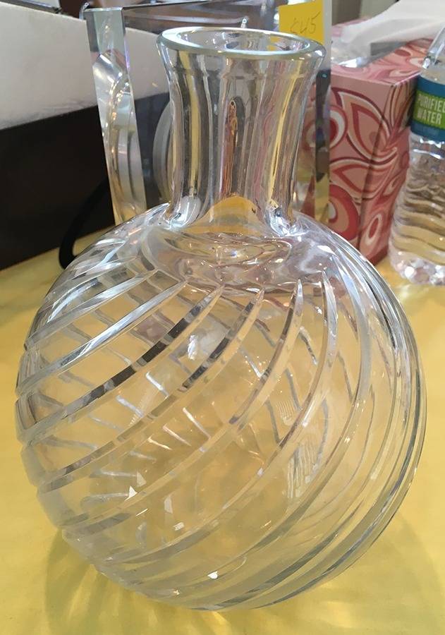 Cyclades 8" Flower Vase by Baccarat-1