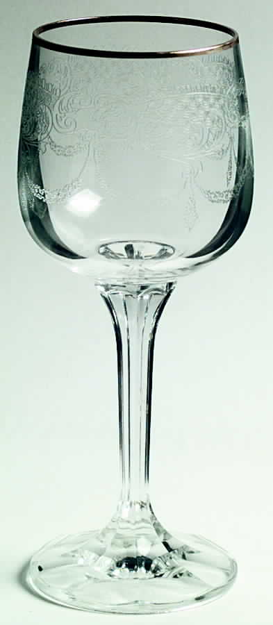 GOLDLACE Wine Glass by Bohemia Crystal-1