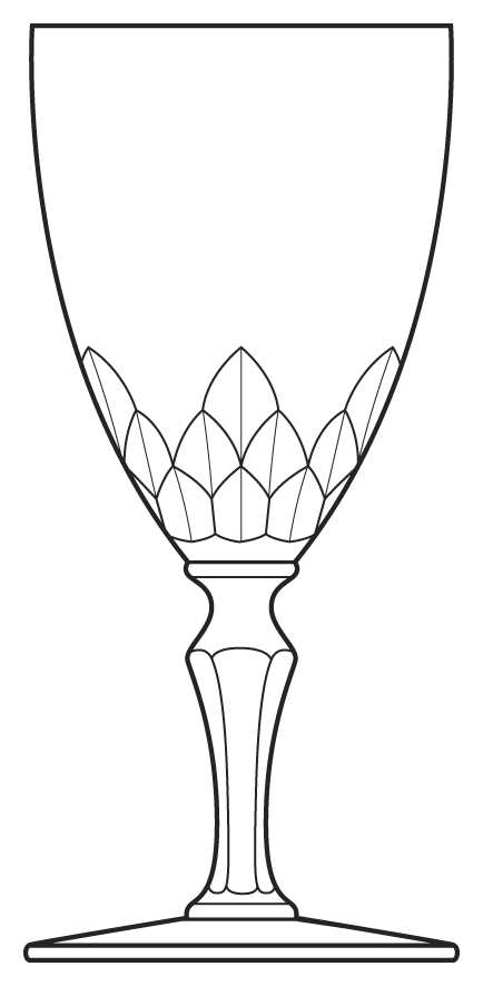 BAC9 Water Goblet by Baccarat-1