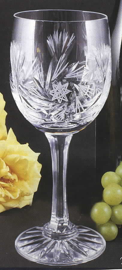 Pinwheel Water Goblet by Brilliant-1