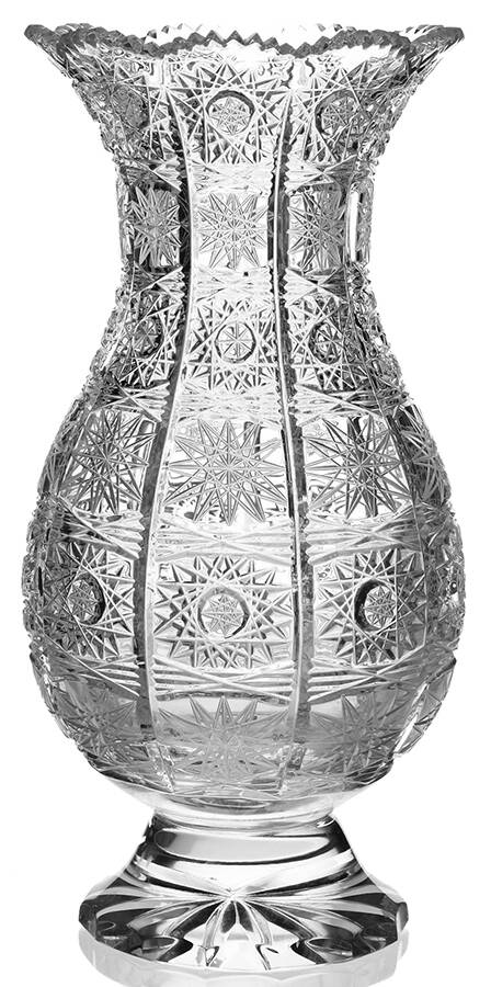 Laura 9" Flower Vase by Bohemia Crystal-1
