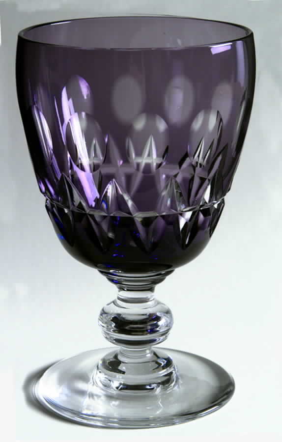 Brilliant Amethyst Water Goblet by Bryce-1