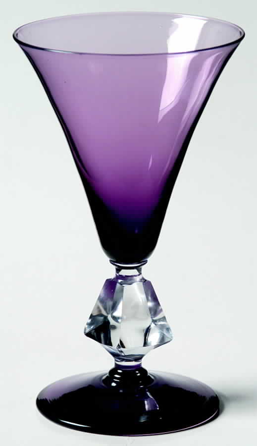 Tulip Aquarius Amethyst Sherry Glass by Bryce-1