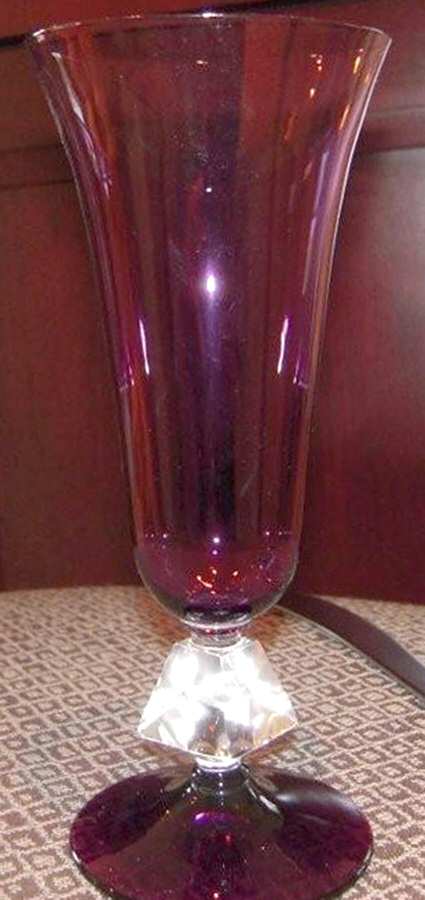 Tulip Aquarius Amethyst Water Goblet by Bryce-1