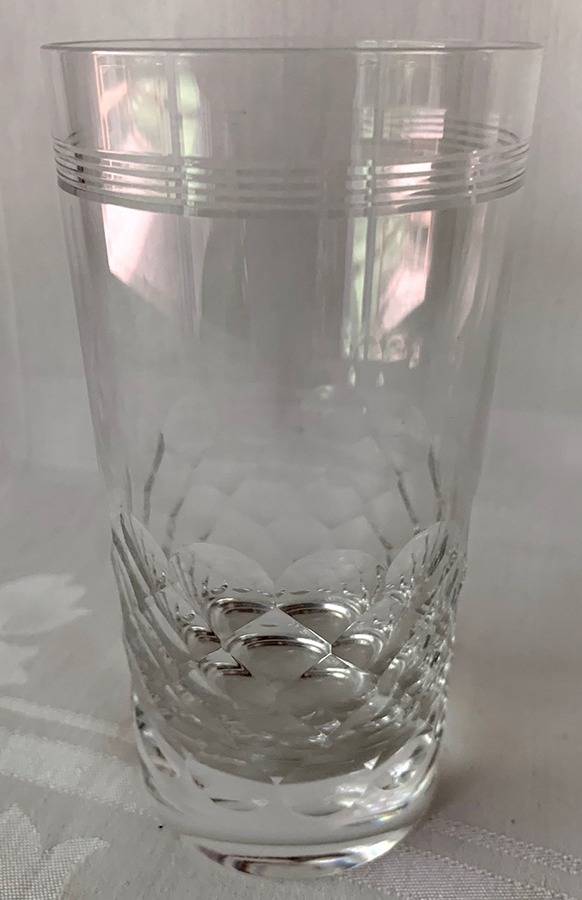 Ecailles & Filets Highball Glass by Baccarat-1