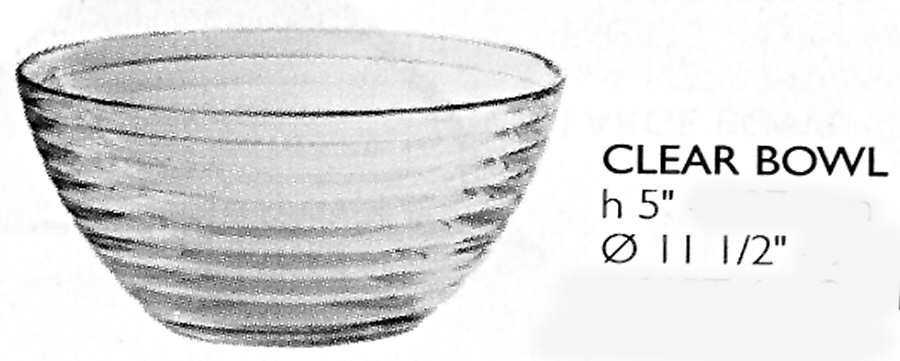 Viva 11" Round Bowl by Bormioli Rocco-1