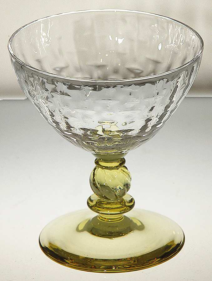 942-6-Yellow Champagne/Tall Sherbet by Bryce-1