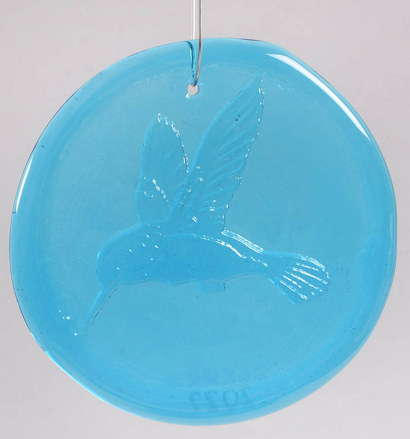 Animals & Figurines 4" Hummingbird Suncatcher/Ornament by Blenko-1