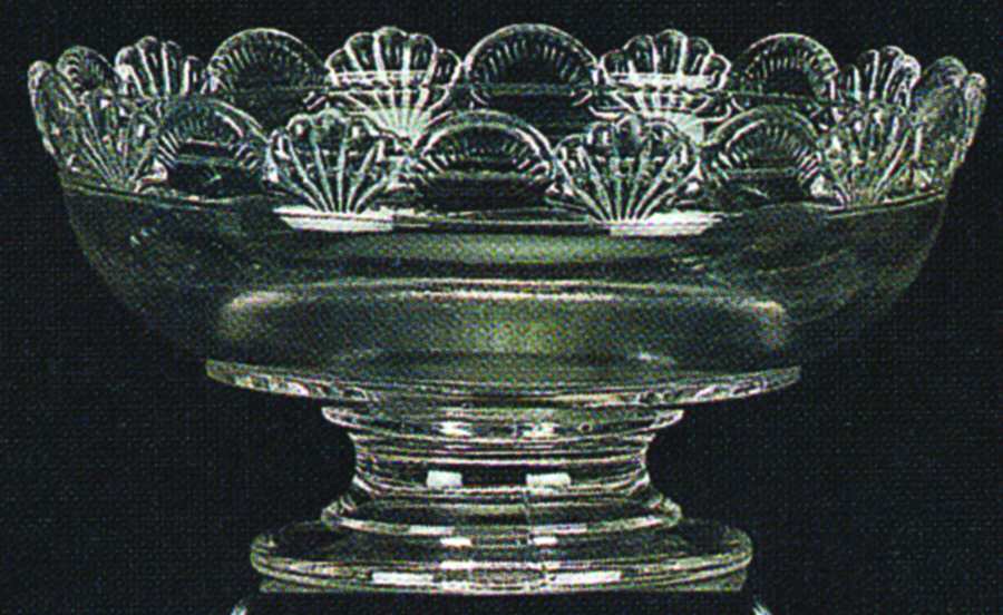 YALE (FAN BAND) Footed Waste Bowl by Bryce-1