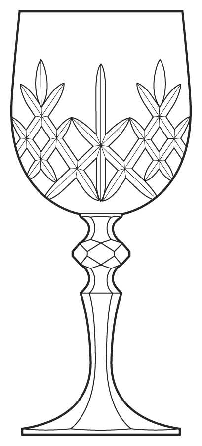 BOC94 Wine Glass by Bohemia Crystalex-1