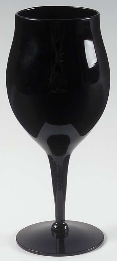 Midnight Lace Wine Glass by Belkraft Crystal-1