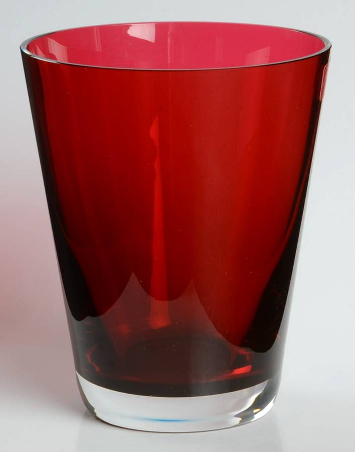 Mosaique (Tumblers) Ruby Flat Tumbler by Baccarat-1