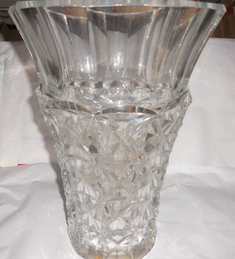 Celemene (Vase) 14" Flower Vase by Baccarat-1