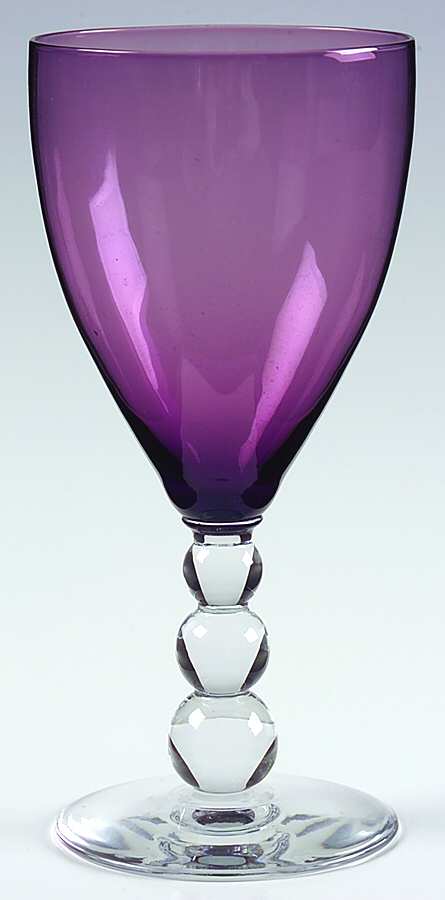 Aristocrat Amethyst (Amethyst Bowl) Water Goblet by Bryce-1