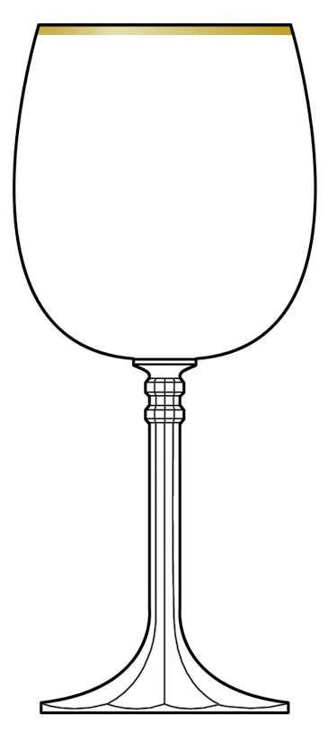 BOC112 Water Goblet by Bohemia Crystal-1