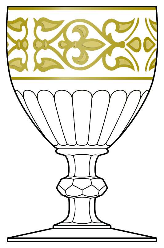 Byzance Water Goblet by Baccarat-1
