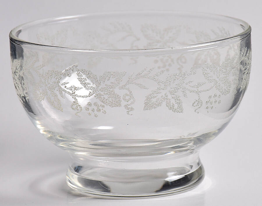 Decoration 806 Clear (No Trim) Footed Dessert by Bartlett Collins-1