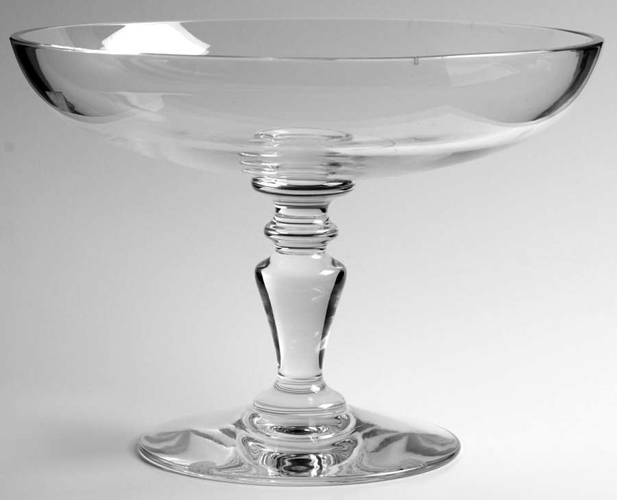 Geranium Round Compote (Height X Width) by Baccarat-1