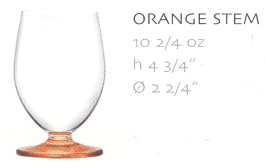 Tulip Orange Juice Glass by Bormioli Rocco-1
