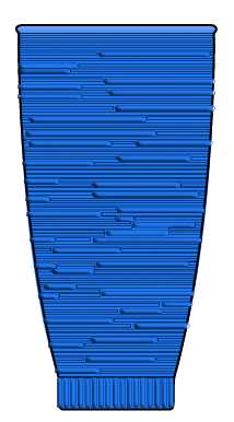 Illusion Blue 10 Oz Flat Tumbler by Bed Bath & Beyond-Crystal-1