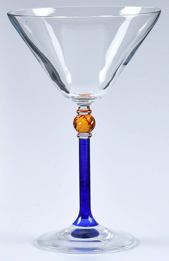 Diamond Martini Glass by Bohemia Crystalex-1